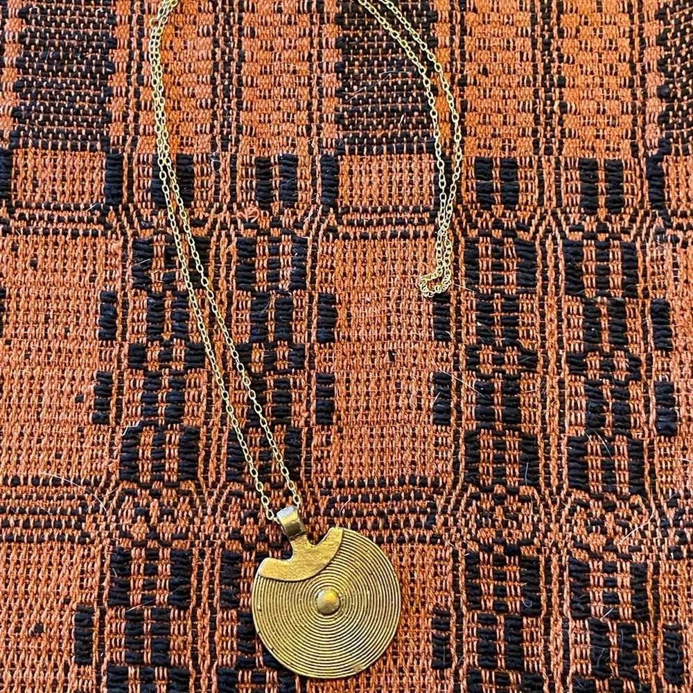 Spiraled Pendant Necklace